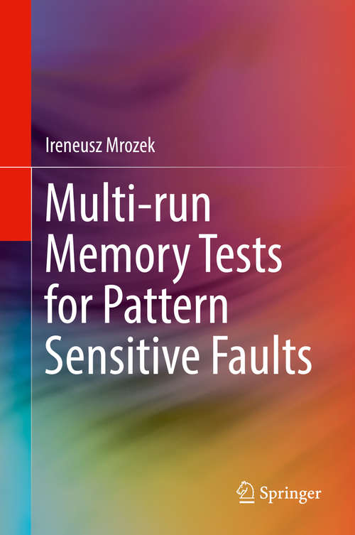 Book cover of Multi-run Memory Tests for Pattern Sensitive Faults
