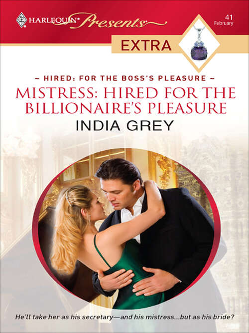 Book cover of Mistress: Hired for the Billionaire's Pleasure
