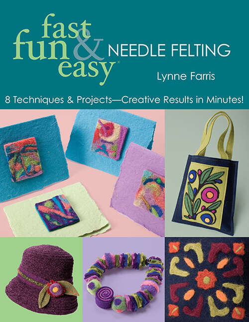 Fast Fun & Easy Needle Felting: 8 Techniques & Projects—Creative Results in Minutes! (Fast, Fun And Easy Ser.)