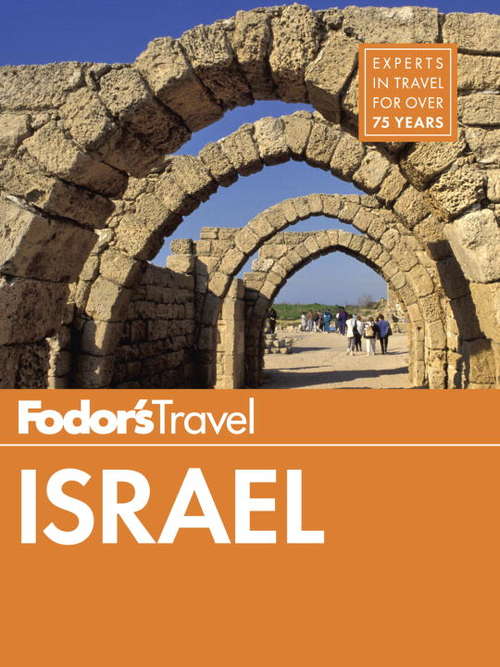 Book cover of Fodor's Israel 2015