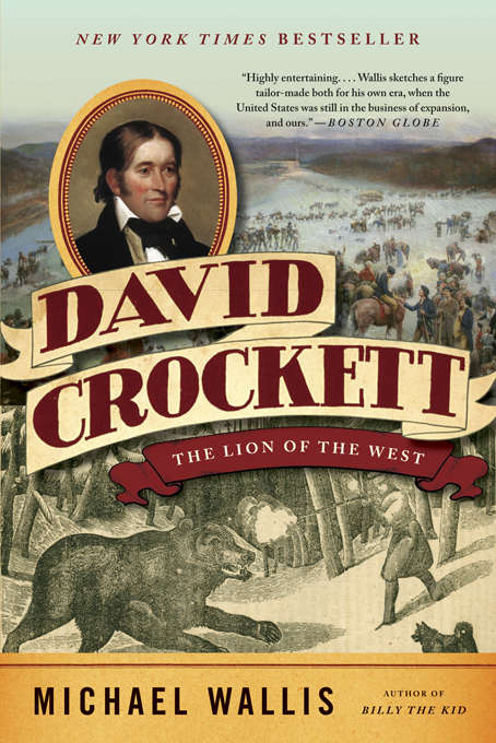 Book cover of David Crockett: The Lion of the West