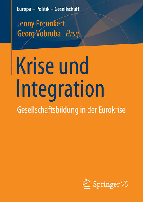 Book cover of Krise und Integration