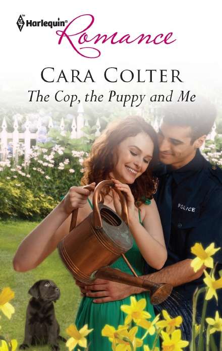 Book cover of The Cop, the Puppy and Me