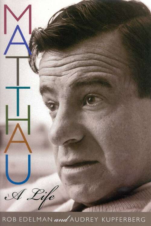 Book cover of Matthau: A Life