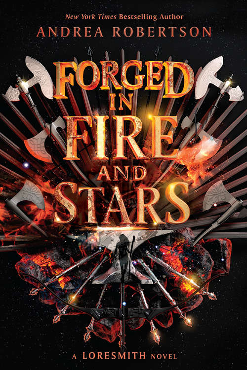 Book cover of Forged in Fire and Stars