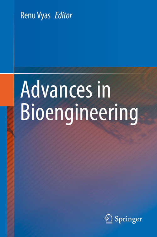 Book cover of Advances in Bioengineering (1st ed. 2020)
