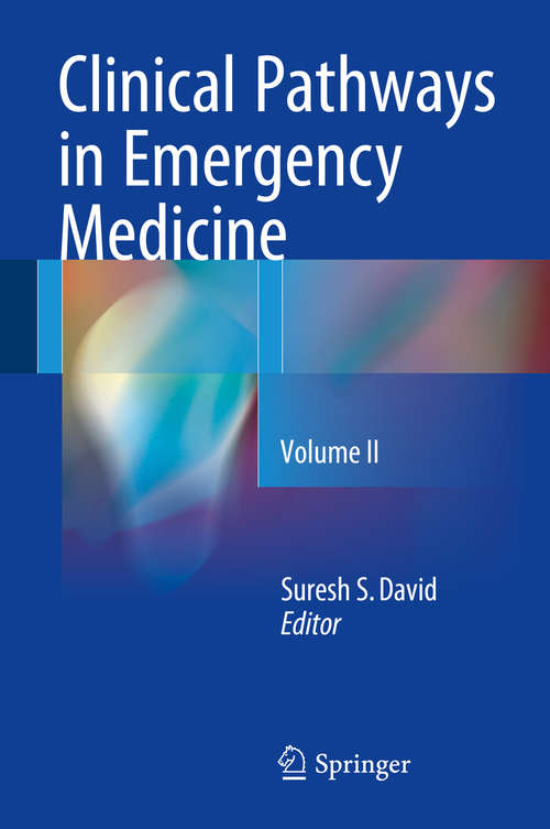 Book cover of Clinical Pathways in Emergency Medicine