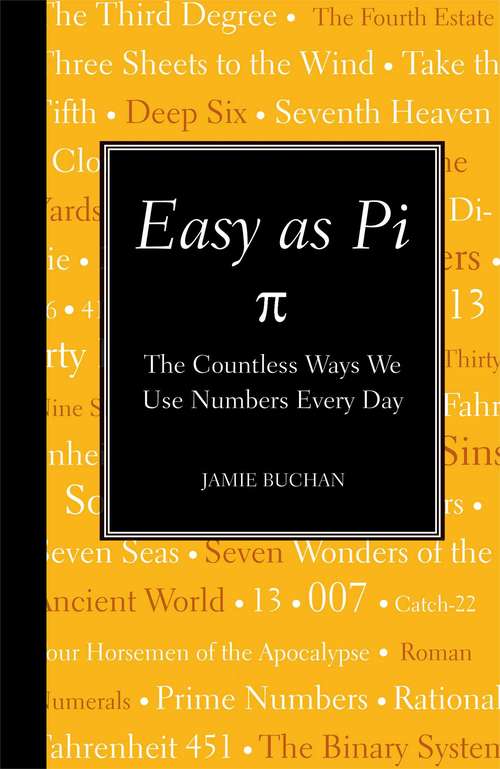 Book cover of Easy as Pi