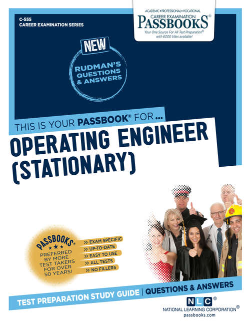 Book cover of Operating Engineer (Stationary): Passbooks Study Guide (Career Examination Series)