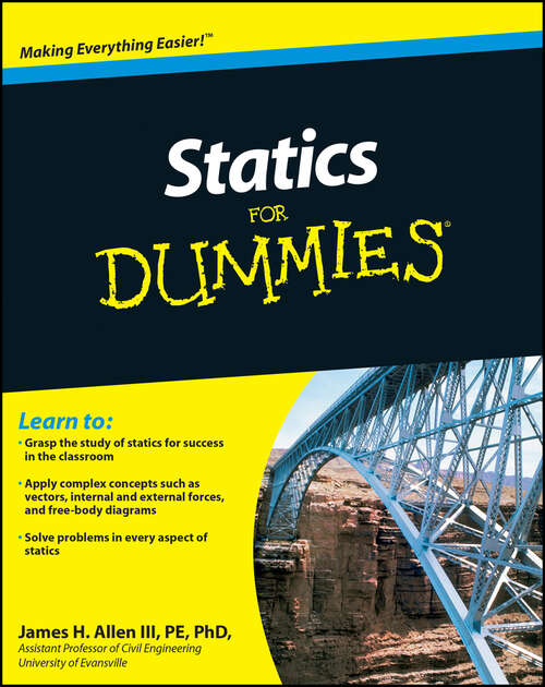 Book cover of Statics For Dummies