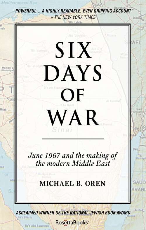Book cover of Six Days of War