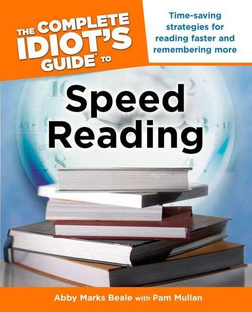 Book cover of The Complete Idiot's Guide to Speed Reading