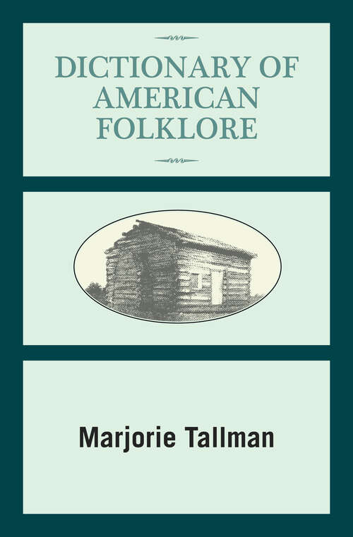 Book cover of Dictionary of American Folklore