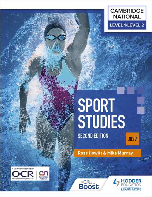 Book cover of Level 1/Level 2 Cambridge National in Sport Studies (J829): Second Edition