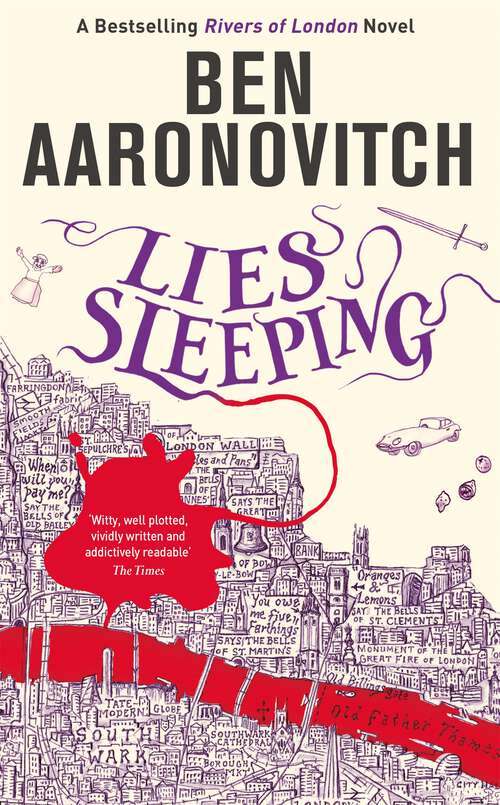 Book cover of Lies Sleeping: The Seventh Rivers of London novel (A Rivers of London novel #7)