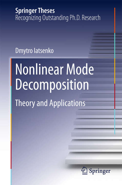 Book cover of Nonlinear Mode Decomposition
