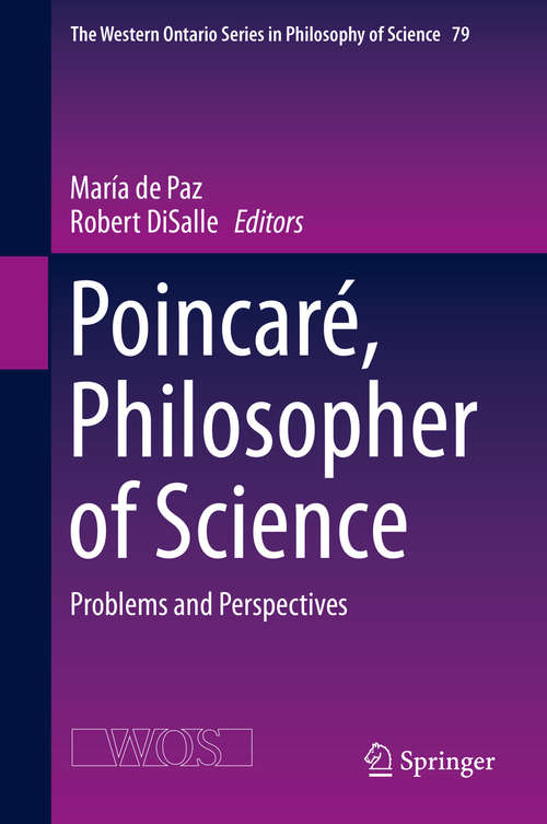 Book cover of Poincaré, Philosopher of Science