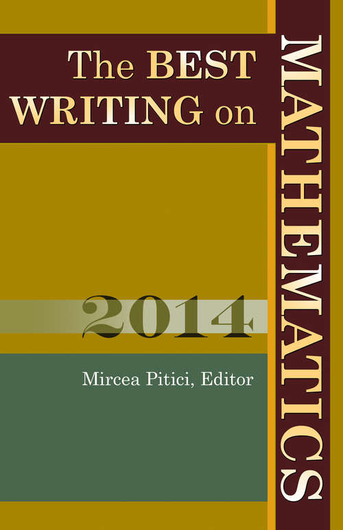 Book cover of The Best Writing on Mathematics 2014