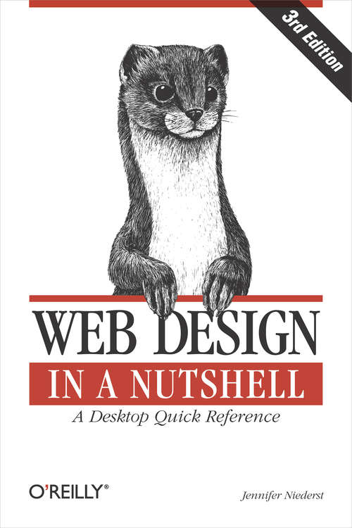 Book cover of Web Design in a Nutshell