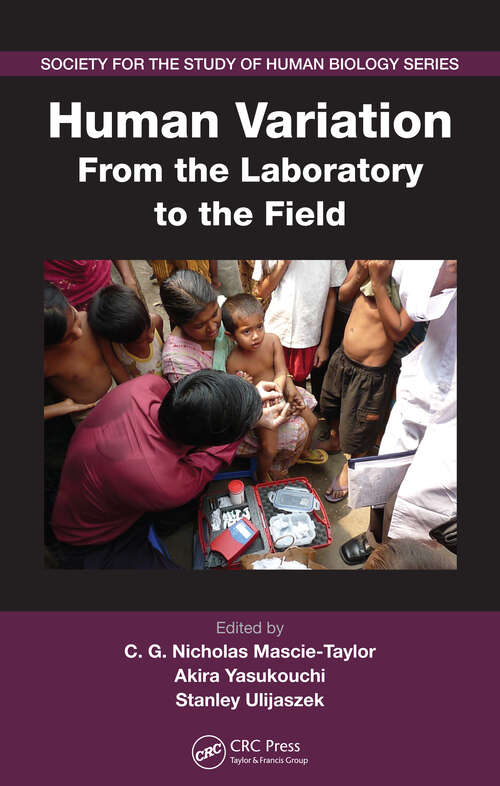 Book cover of Human Variation: From the Laboratory to the Field (Society for the Study of Human Biology)