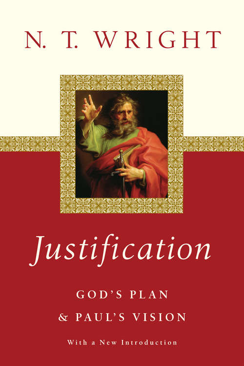 Book cover of Justification: God's Plan  Paul's Vision