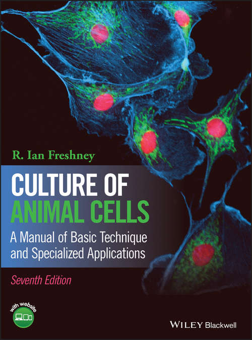 Book cover of Culture of Animal Cells