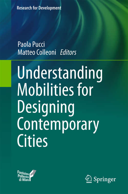 Book cover of Understanding Mobilities for Designing Contemporary Cities