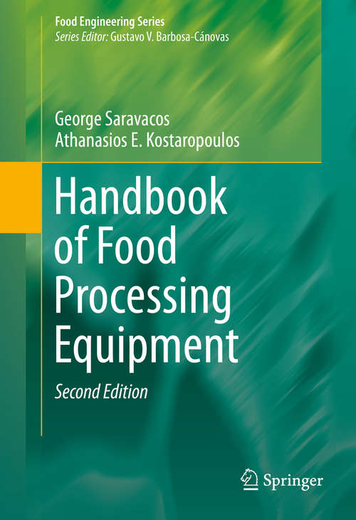 Book cover of Handbook of Food Processing Equipment