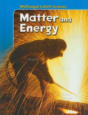 Book cover of Matter and Energy