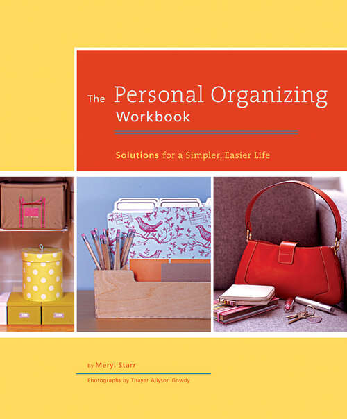 Book cover of The Personal Organizing Workbook