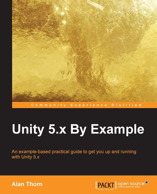 Book cover of Unity 5.x By Example