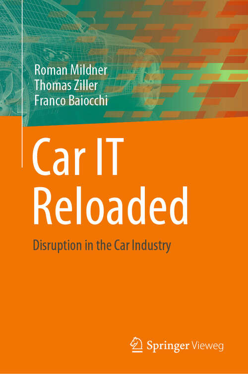 Book cover of Car IT Reloaded: Disruption in the Car Industry