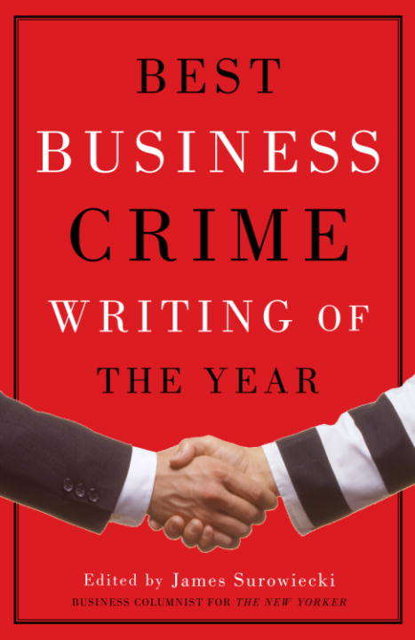 Book cover of Best Business Crime Writing of the Year