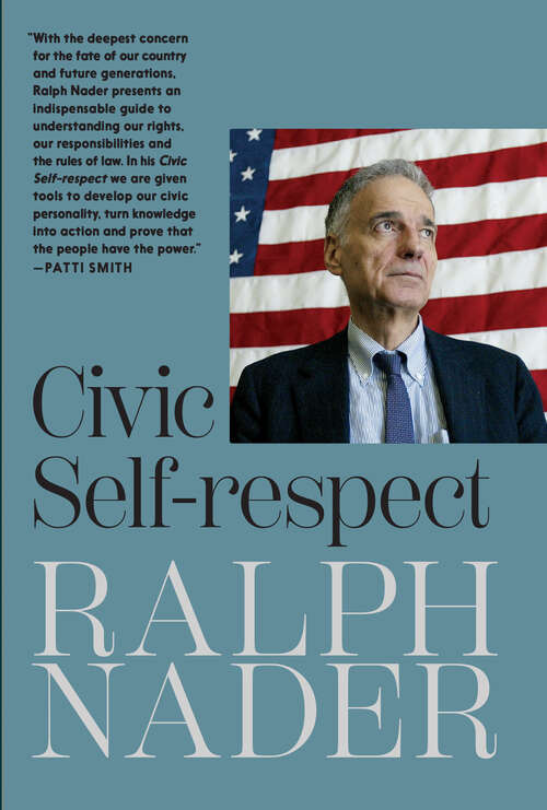 Book cover of Civic Self-respect