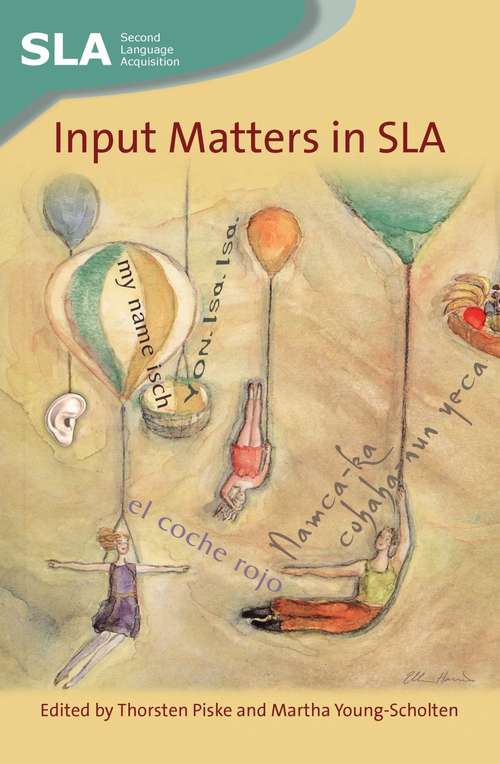 Book cover of Input Matters in SLA