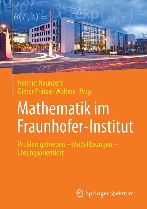 Book cover of Mathematik im Fraunhofer-Institut