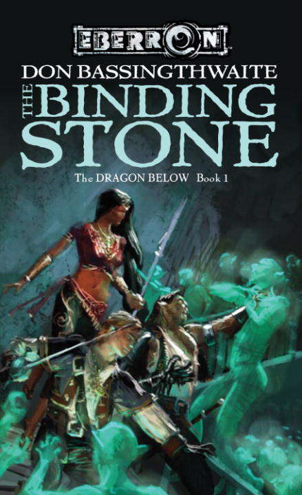 Book cover of The Binding Stone: The Dragon Below Book 1