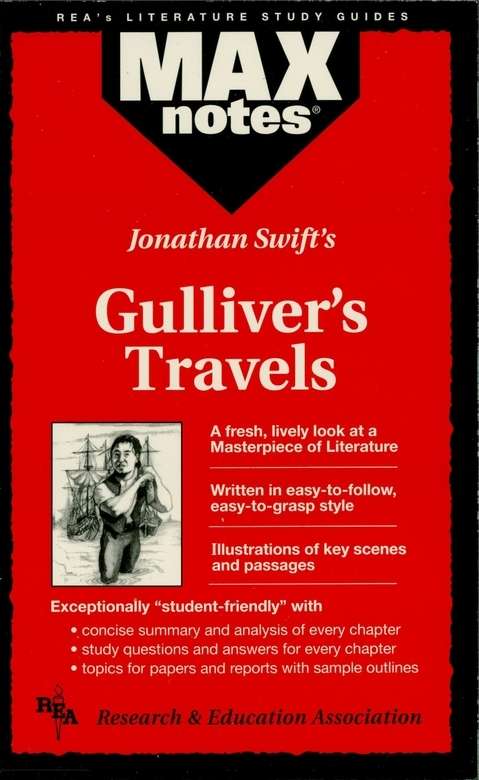Book cover of Gulliver's Travels (MAXNotes Literature Guides)