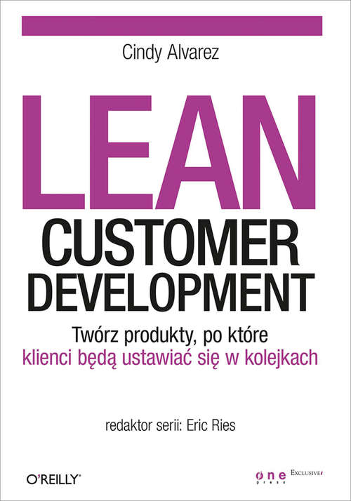 Book cover of Lean Customer Development.