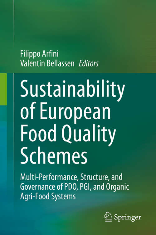 Sustainability of European Food Quality Schemes: Multi-Performance, Structure, and Governance of PDO, PGI, and Organic Agri-Food Systems