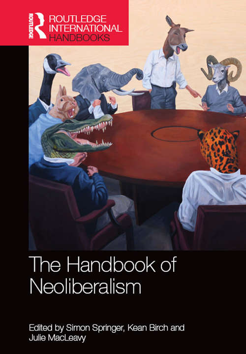 Book cover of Handbook of Neoliberalism