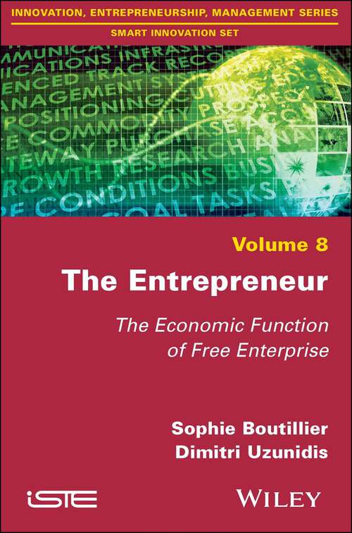 Book cover of The Entrepreneur: The Economic Function of Free Enterprise