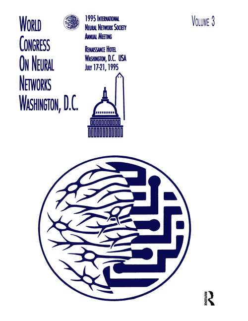 Book cover of Proceedings of the 1995 World Congress on Neural Networks (INNS Series of Texts, Monographs, and Proceedings Series)