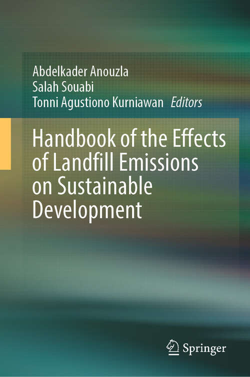 Book cover of Handbook of the Effects of Landfill Emissions on Sustainable Development