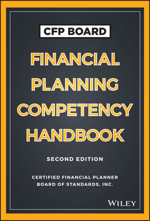 Book cover of CFP Board Financial Planning Competency Handbook