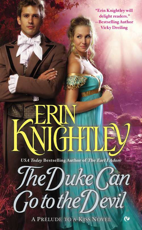 Book cover of The Duke Can Go to the Devil (A Prelude to a Kiss Book #3)