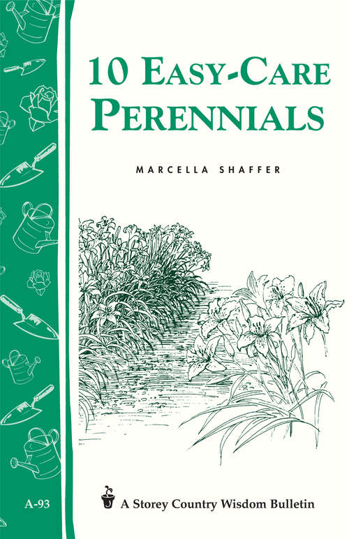 Book cover of 10 Easy-Care Perennials