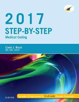 Book cover of Step-by-step Medical Coding (2017 Edition)