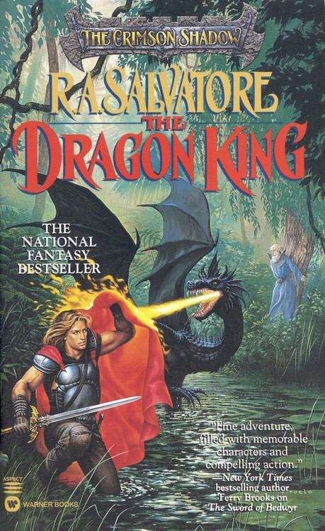 Book cover of The Dragon King (Crimson Shadow #3)