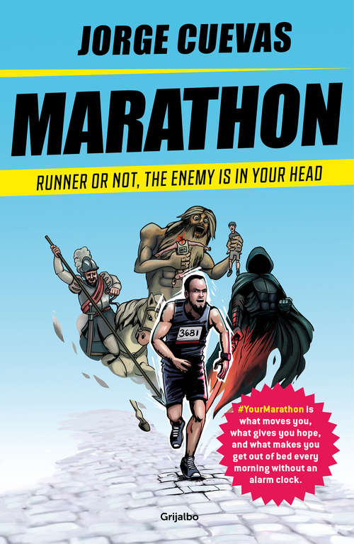 Book cover of Marathon: Runner or not, the enemy is in your head.